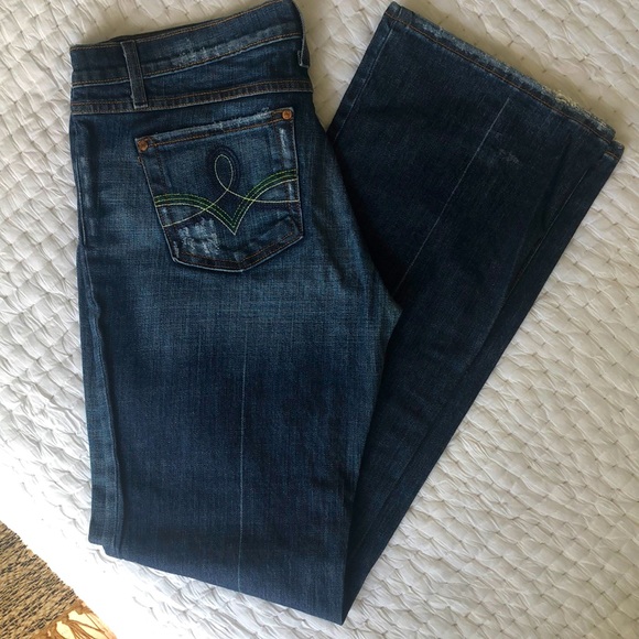Plastic Brand ~ Flare Leg Jeans - Picture 3 of 14